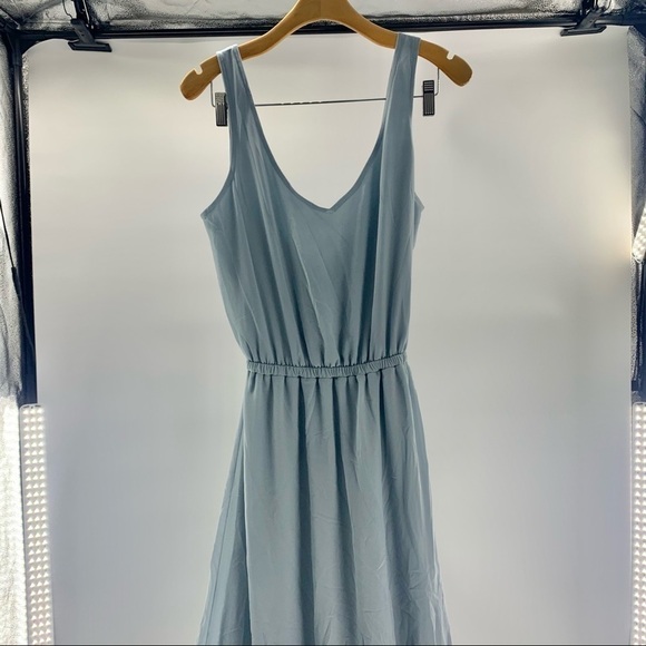 NWT Show Me Your MuMu Kendal Steel Blue Maxi Dress - Picture 6 of 13